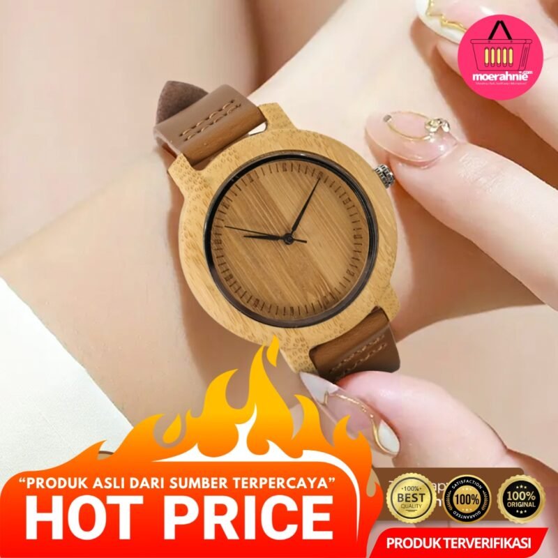 Jam Tangan Bambu