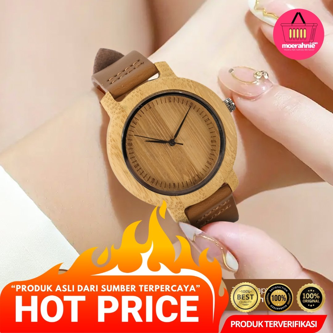 Jam Tangan Bambu