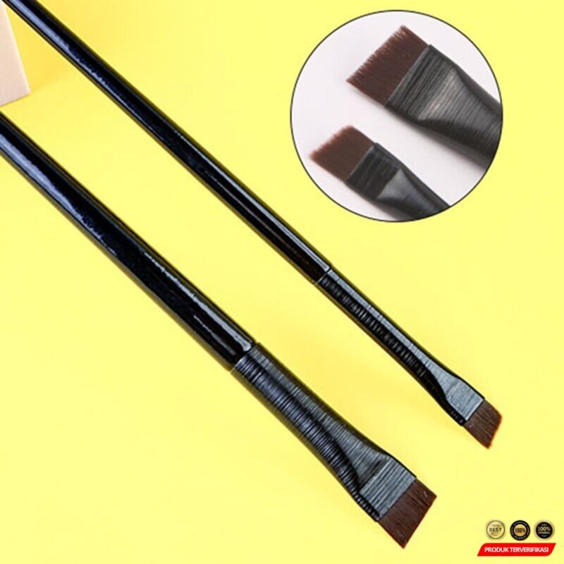 ASHAIE Kuas Kontur Alis Eyeliner Eyebrow Brush 2 PCS - [MRH2] - Image 5