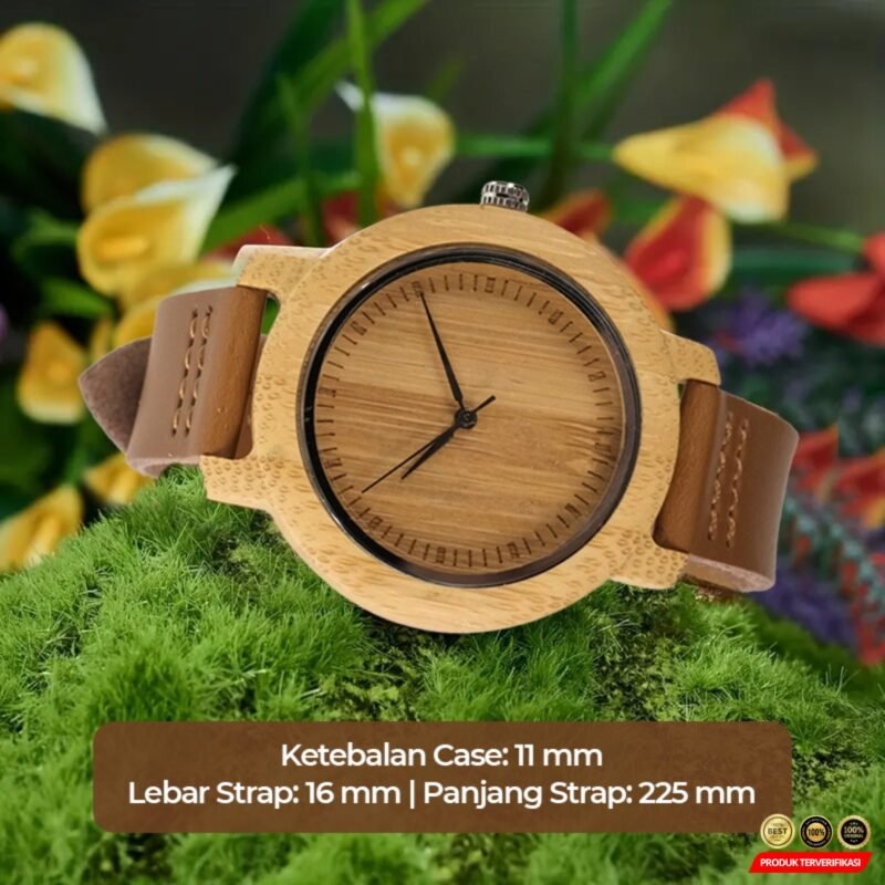 Jam Tangan Bambu