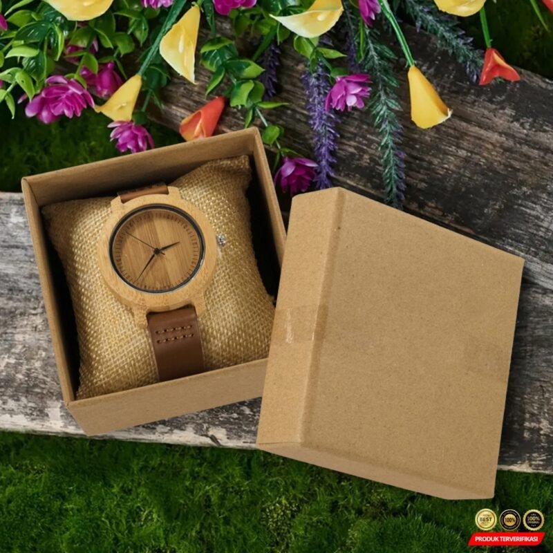 Jam Tangan Bambu
