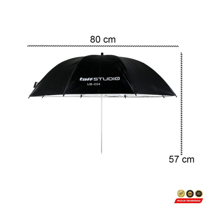 Payung Studio Reflective Photography 80cm - Gambar 9