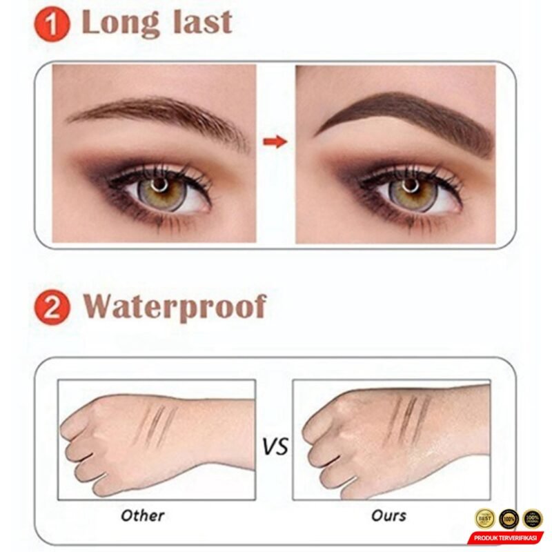 Pensil Alis Microblading Eyebrow Tattoo Pen Waterproof - Image 7