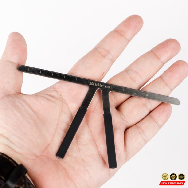 Biutte.co Penggaris Alis Eyebrow Balance Ruler Measure Shaping Tool - Image 5