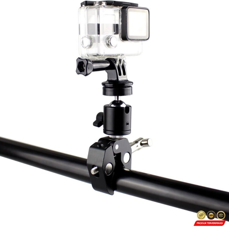 Magic Super Bar Clamp Clip Aksesoris Kamera DSLR 1/4 3/8 Inch - Image 6