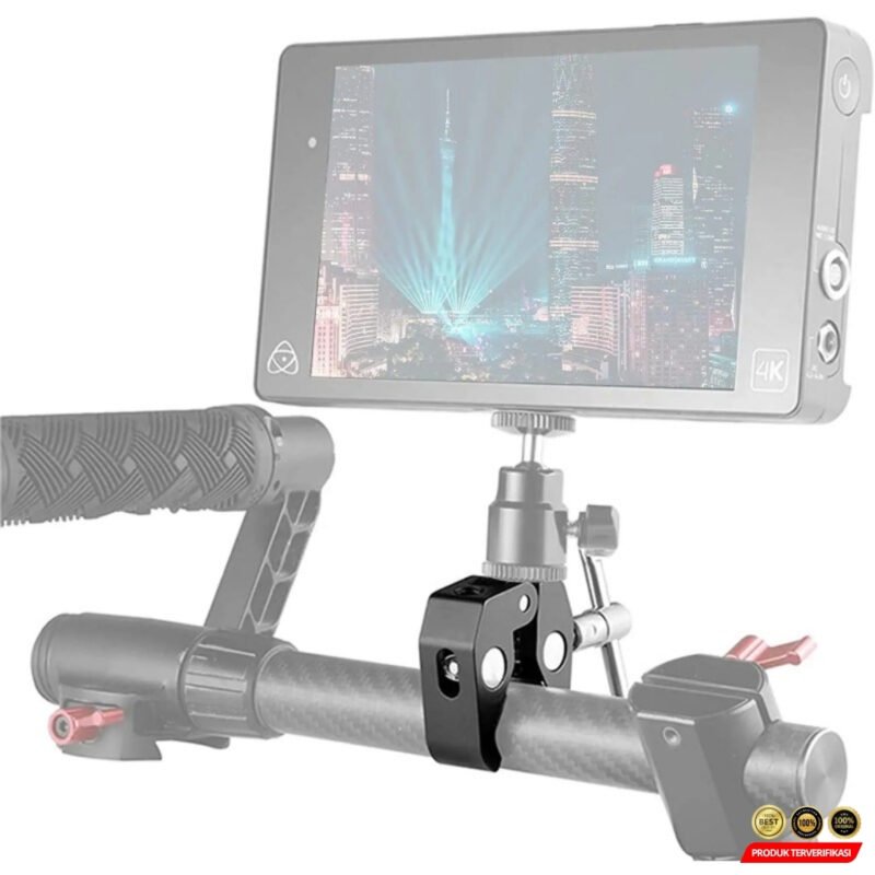 Magic Super Bar Clamp Clip Aksesoris Kamera DSLR 1/4 3/8 Inch - Image 7