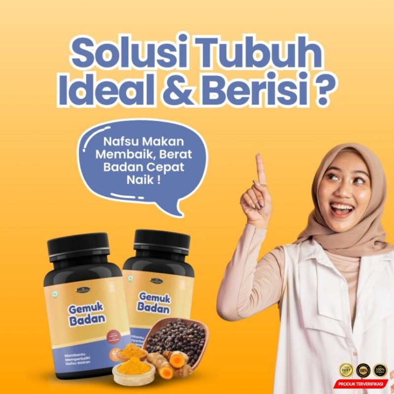 Kapsul Penggemuk Penambah Berat Badan Nafsu Makan Dewasa Permanen - [MRH2] - Image 7
