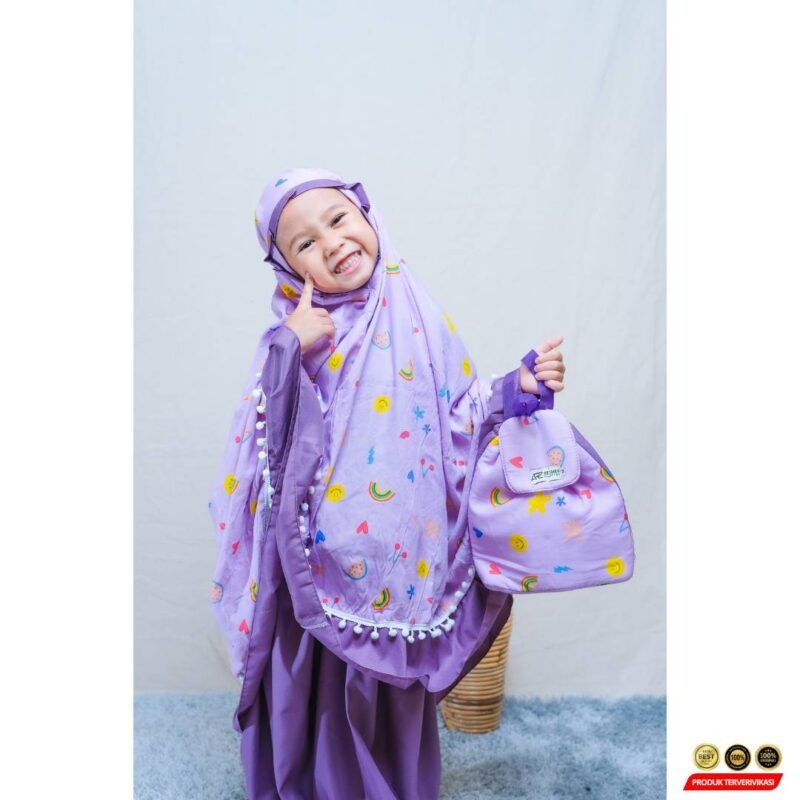 Mukena Anak Katun