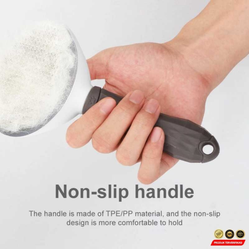 Sisir Rambut Binatang Peliharaan Hair Removal Grooming Comb - Gambar 3
