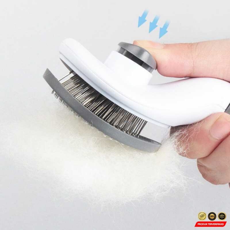 Sisir Rambut Binatang Peliharaan Hair Removal Grooming Comb - Gambar 5