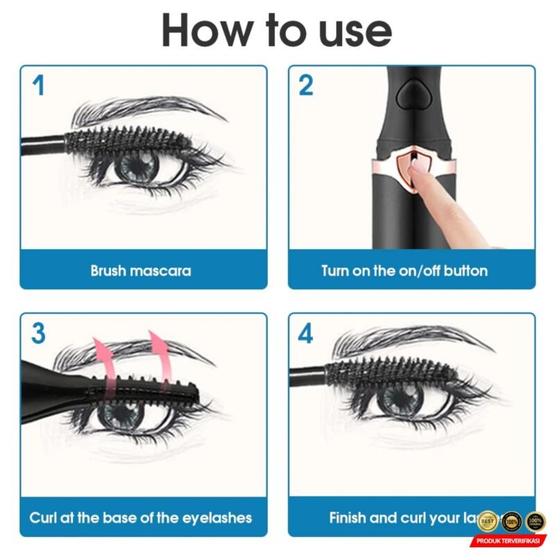 BGVfive Pengeriting Bulu Mata Eyelashes Curling Electronic USB - [MRH2] - Image 6