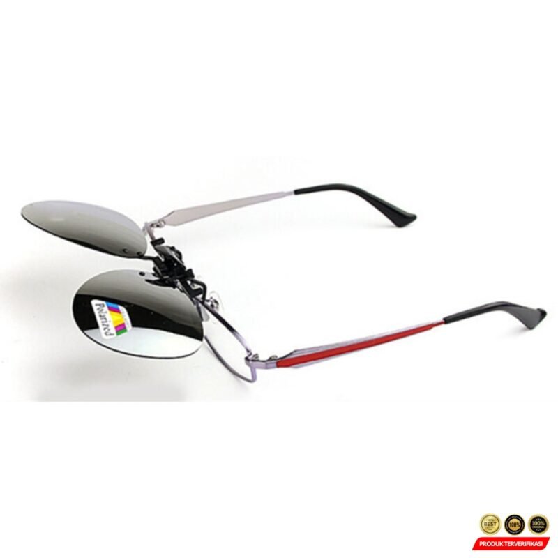 Lensa Klip Kacamata Anti Silau Clip-on Polarized Sunglasses [MRH2] - Image 6