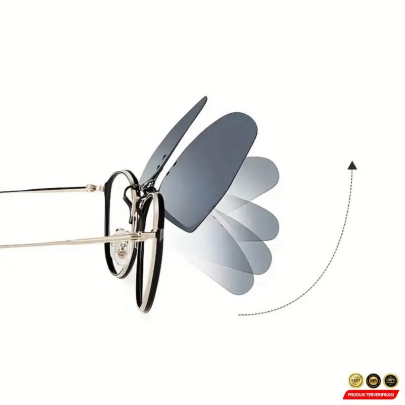 Lensa Klip Kacamata Anti Silau Clip-on Polarized Sunglasses [MRH2] - Image 7