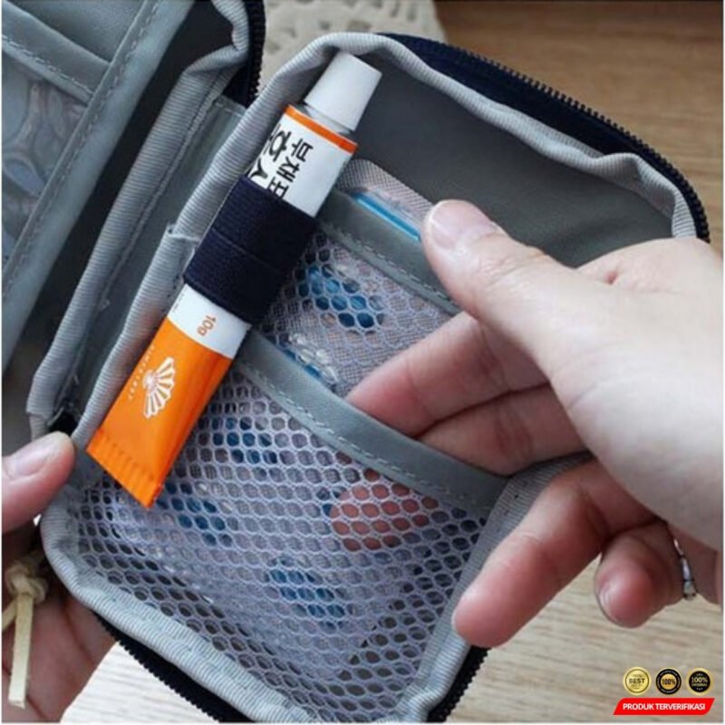 Mini First Aid Bag Tas Obat P3K - A3079 - Red - Image 6