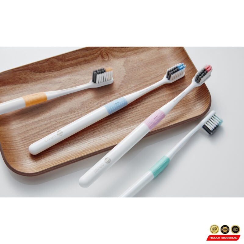 DR.BEI Sikat Gigi Anti Bakteri Scientific Structure Toothbrush 4 PCS - [MRH2] - Image 3