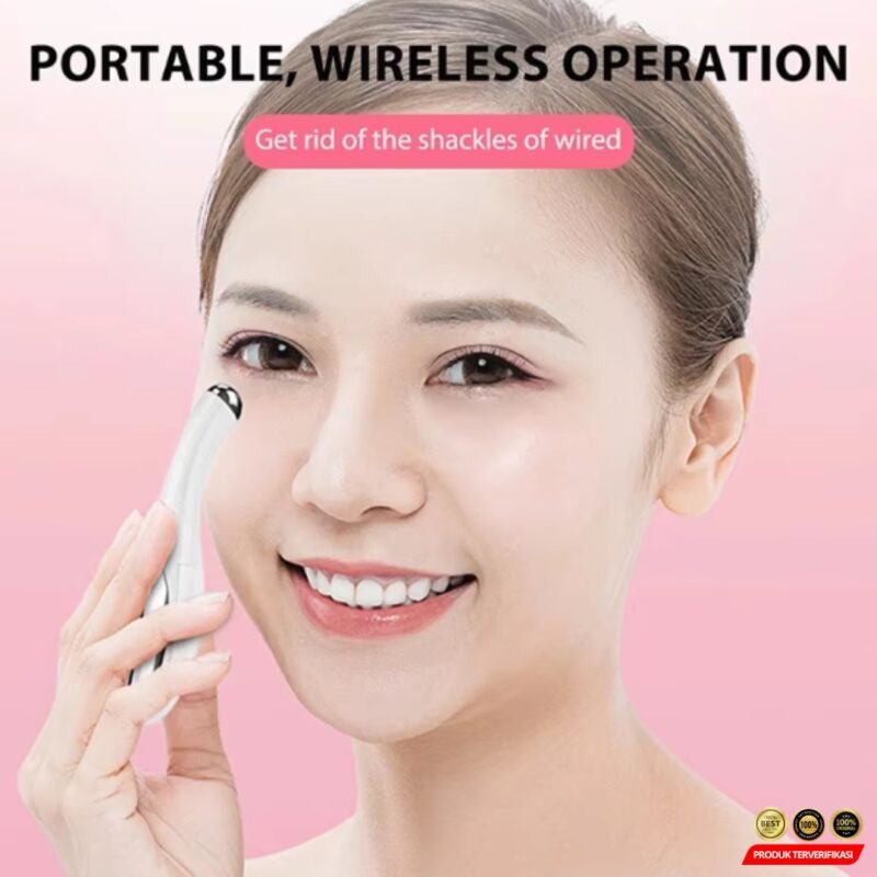 Liangji Alat Pijat Mata Electric Pen Eye Mini Massager Anti-Aging - [MRH2] - Image 9
