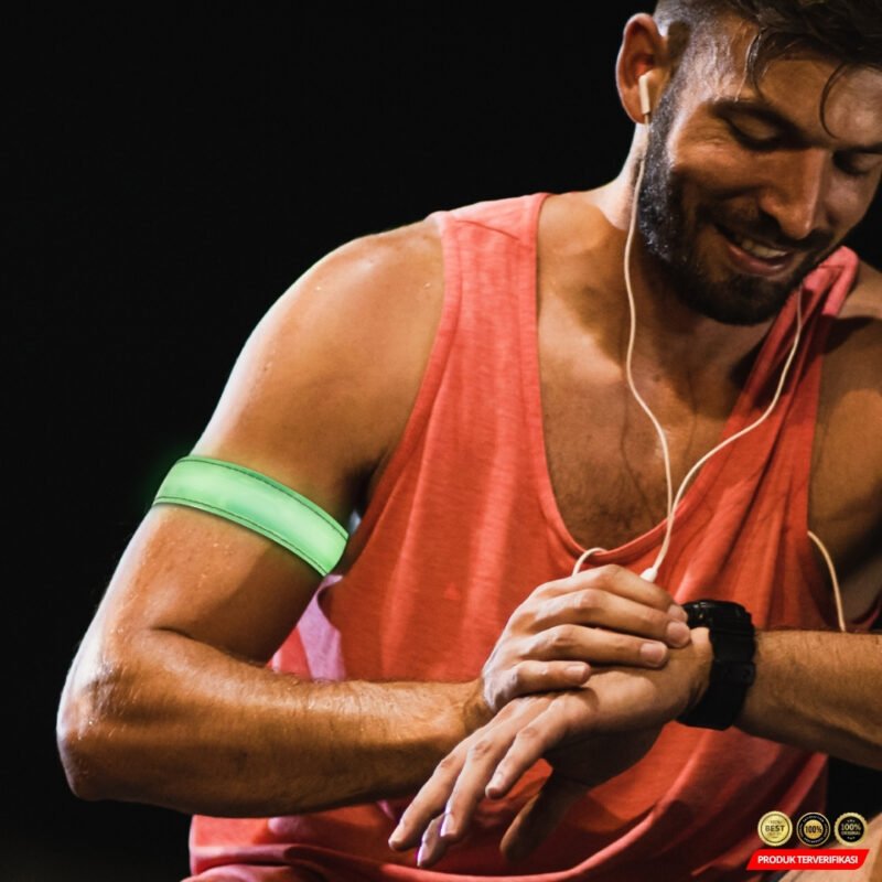 Sport Armband Wristband Safety Belt LED Light - Image 6