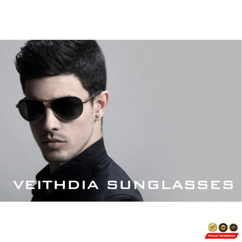VEITHDIA Kacamata Polarized Sunglasses Aviator [MRH2] - Image 3