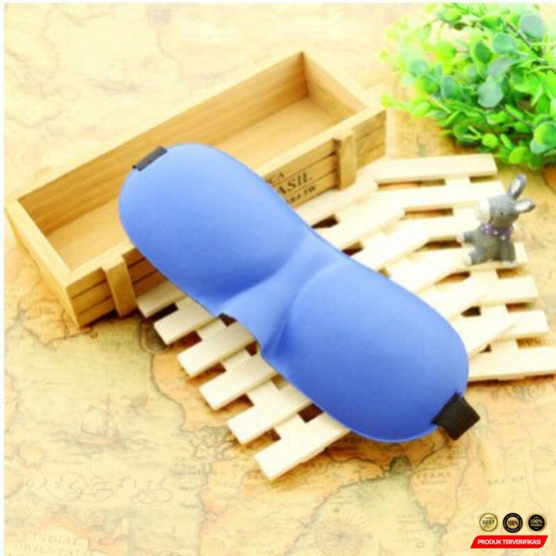 Sleeping Mask Penutup Mata Tidur 3D Contoured Cup - Image 5
