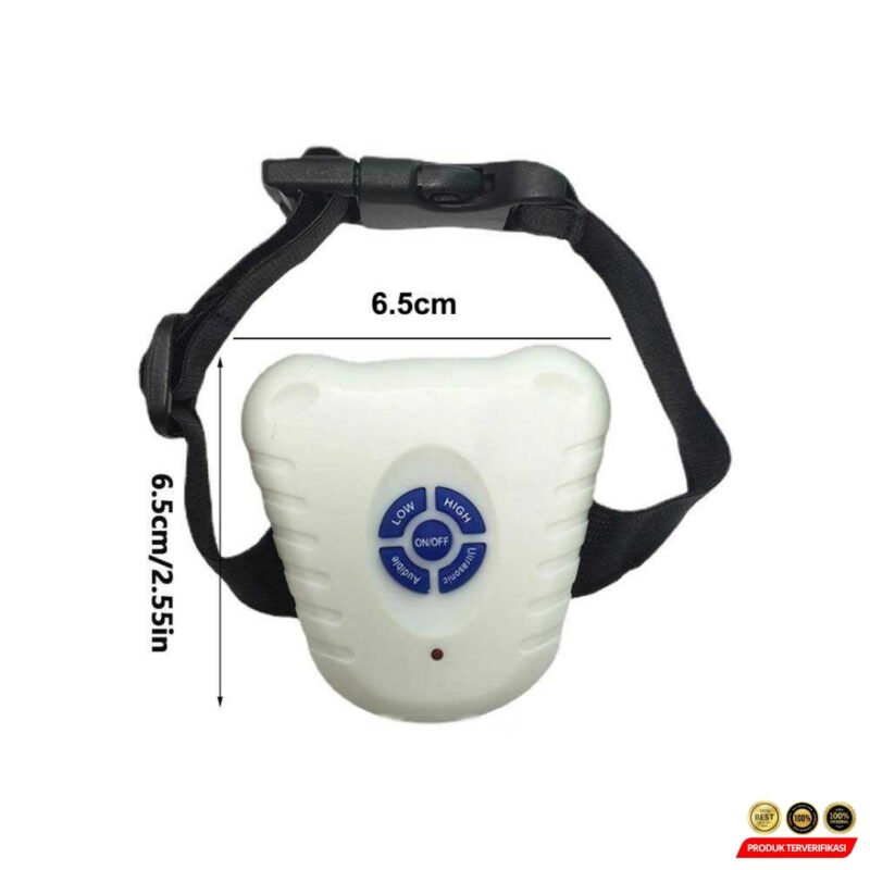 Kalung Latih Anjing Ultrasonic Dog Anti Bark Stop Collar - Image 4