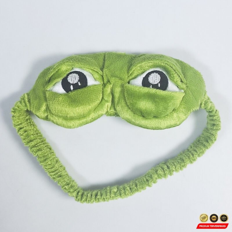 Masker Penutup Mata Tidur Sleeping Eye Mask Model Kodok - Image 3
