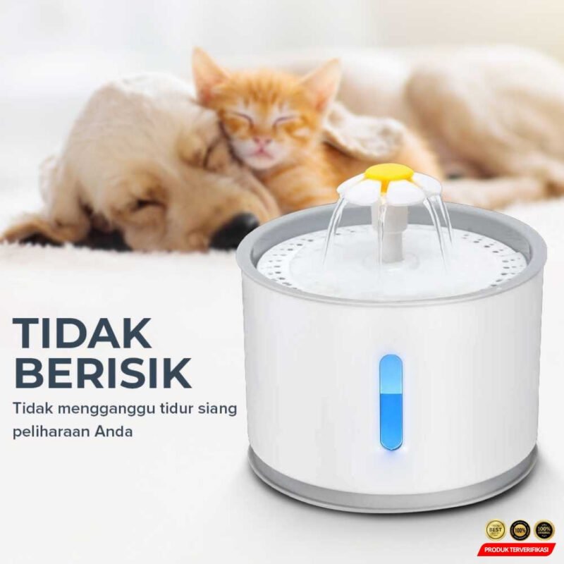 Water Dispenser Fountain Tempat Minum Anjing 2.4L - Image 6