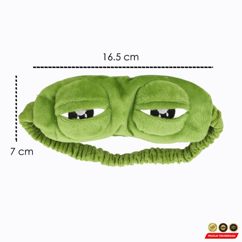 Masker Penutup Mata Tidur Sleeping Eye Mask Model Kodok - Image 8
