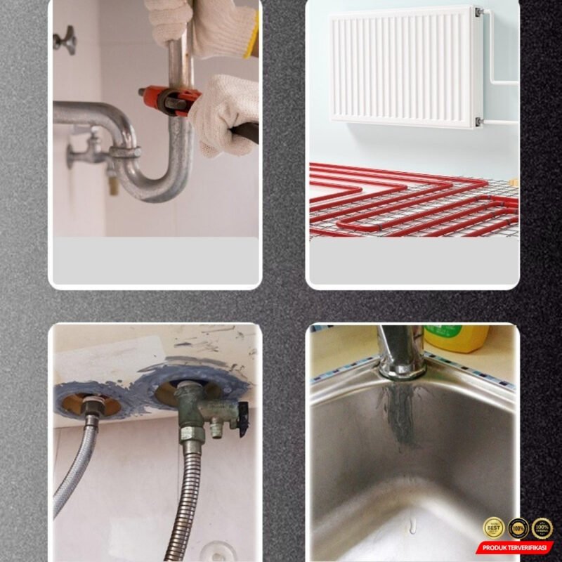 Lem AB Epoxy Kuat Metal Casting Penambal Besi Radiator - Gambar 2