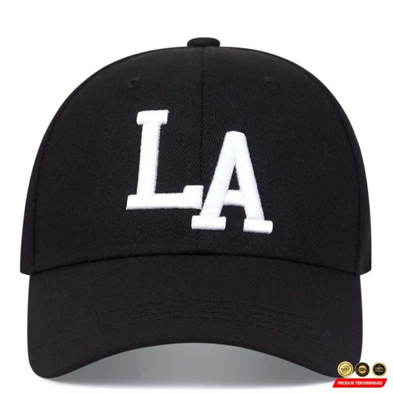 JCOZ Topi Baseball Cap Bordir LA Los Angeles California Style [MRH2] - Image 3