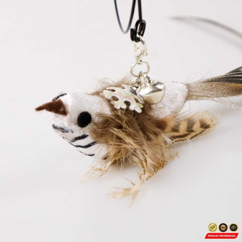 Mainan Kucing Peliharaan Simulation Bird Cat Toy - Gambar 8