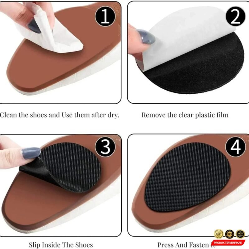 Moonlight Sol Sepatu Anti Slip Rubber Outsole Pad Sticker [MRH2] - Image 7