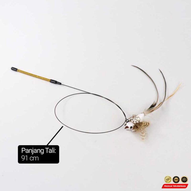 Mainan Kucing Peliharaan Simulation Bird Cat Toy - Gambar 3