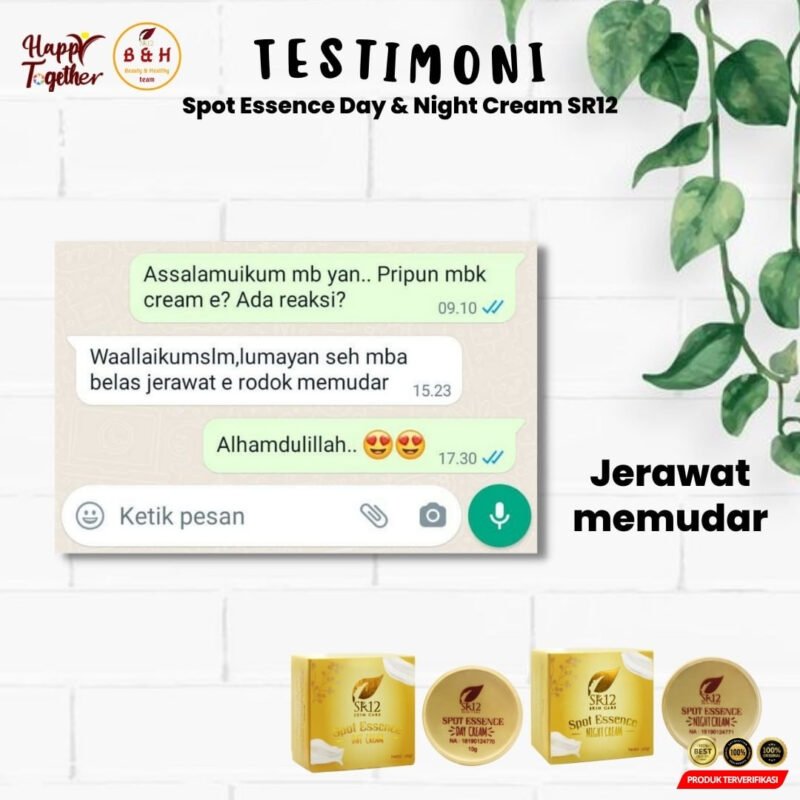 Spot Essence Day Cream Mengatasi Flek Hitam - Image 3
