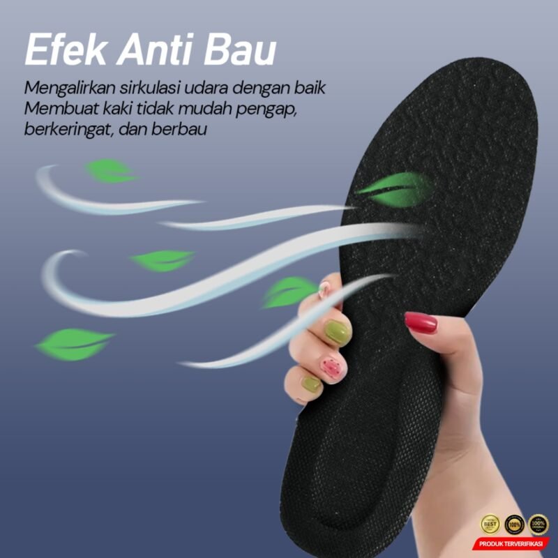 Qisong Dian Insole Sepatu Alas Kaki Orthopedic Shock Absorption [MRH2] - Image 5