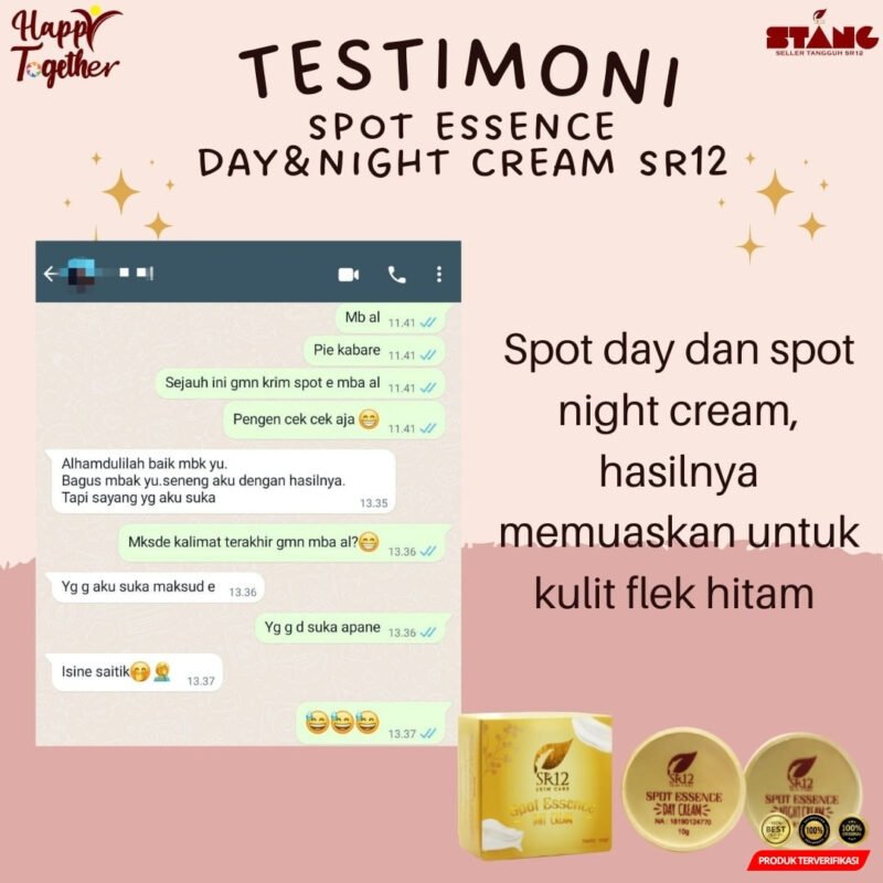Spot Essence Day Cream Mengatasi Flek Hitam - Image 4