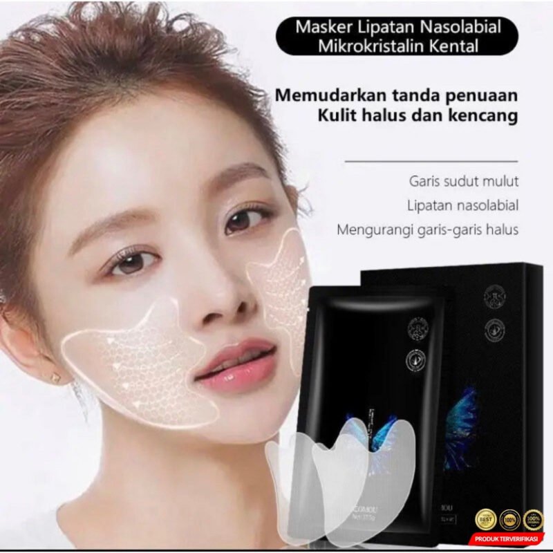 Masker Seomou Garis Senyum Pipi Smile Line V Shape - Image 3
