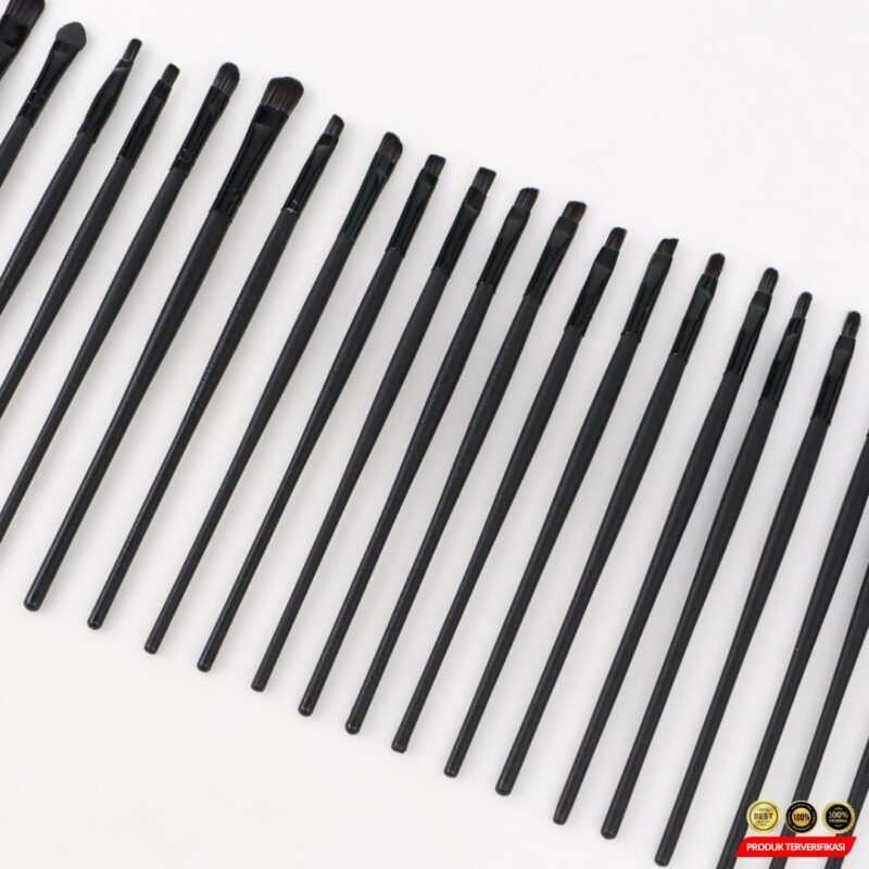 Biutte.co Kuas Make Up Rias Kosmetik Brush 32 Set dengan Pouch - Image 6