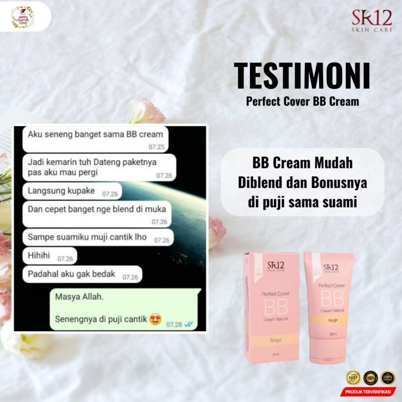 BB Cream Natural Tekstur Ringan Full Coverage - Image 8