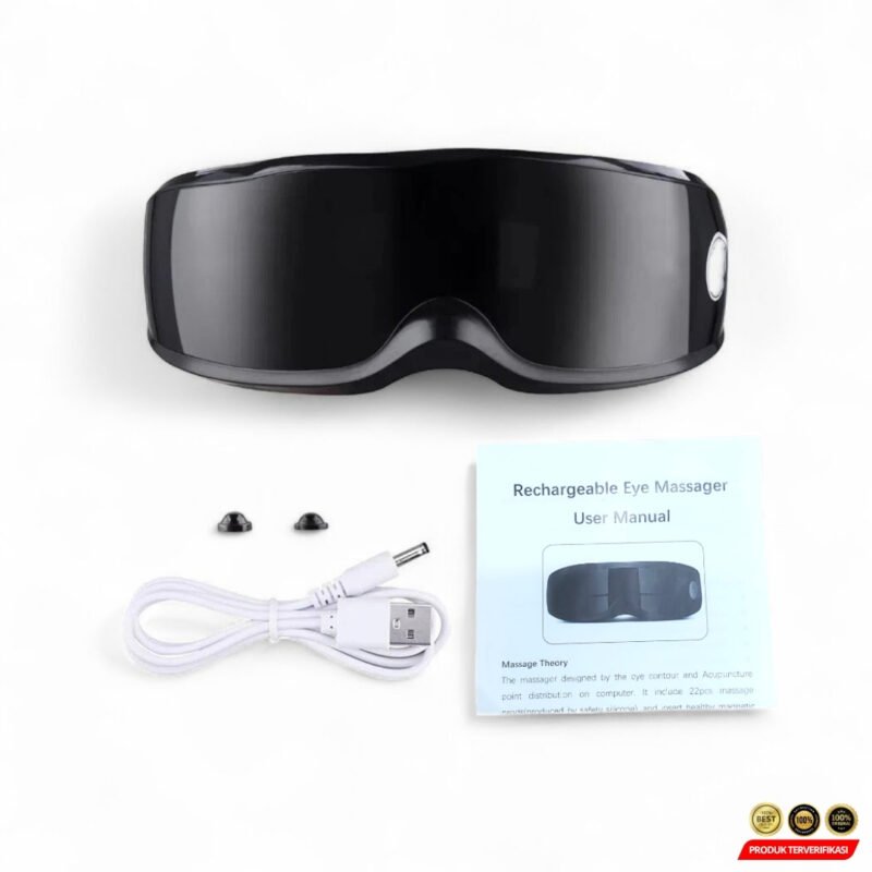 BasBash Alat Pijat Mata Elektrik Smart Eye Care Massager - [MRH2] - Image 6