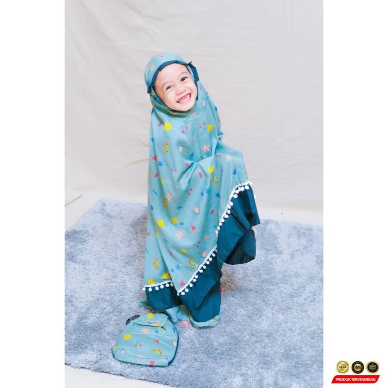 Mukena Anak Katun