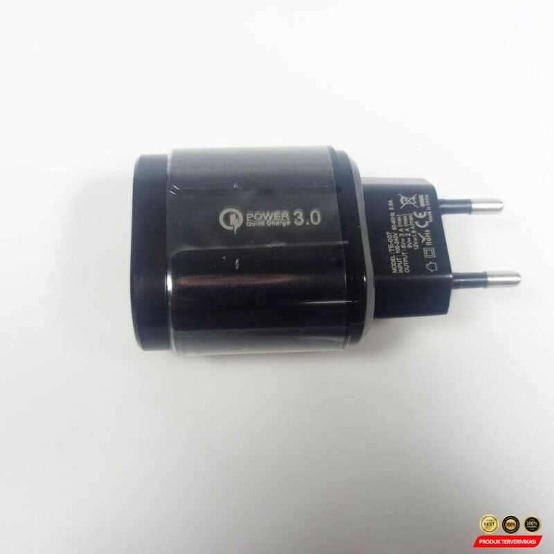 Charger USB Smartphone Quick Charge QC3.0 3A 18W Plug - Gambar 7