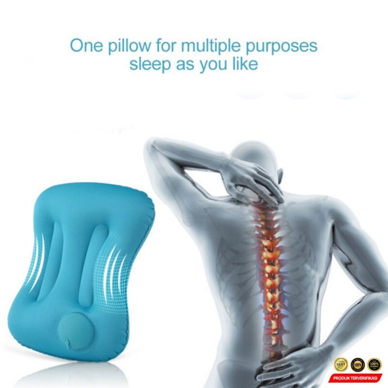 Bantal Angin Portable Travel Inflatable Aeros Pillow - Image 4