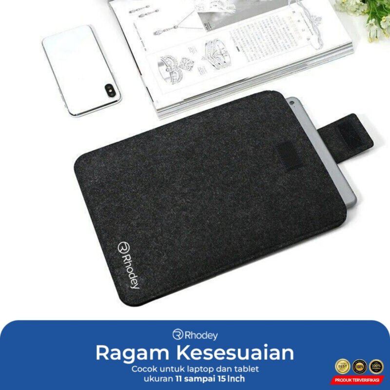 Sleeve Case Laptop Felt 15 Inch - Image 4