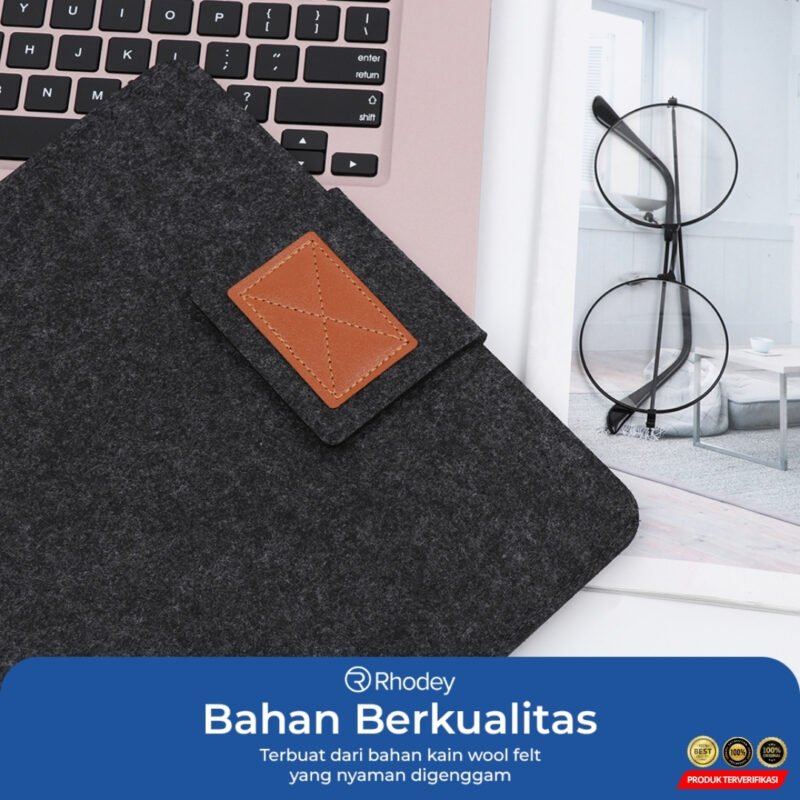 Sleeve Case Laptop Felt 15 Inch - Image 5