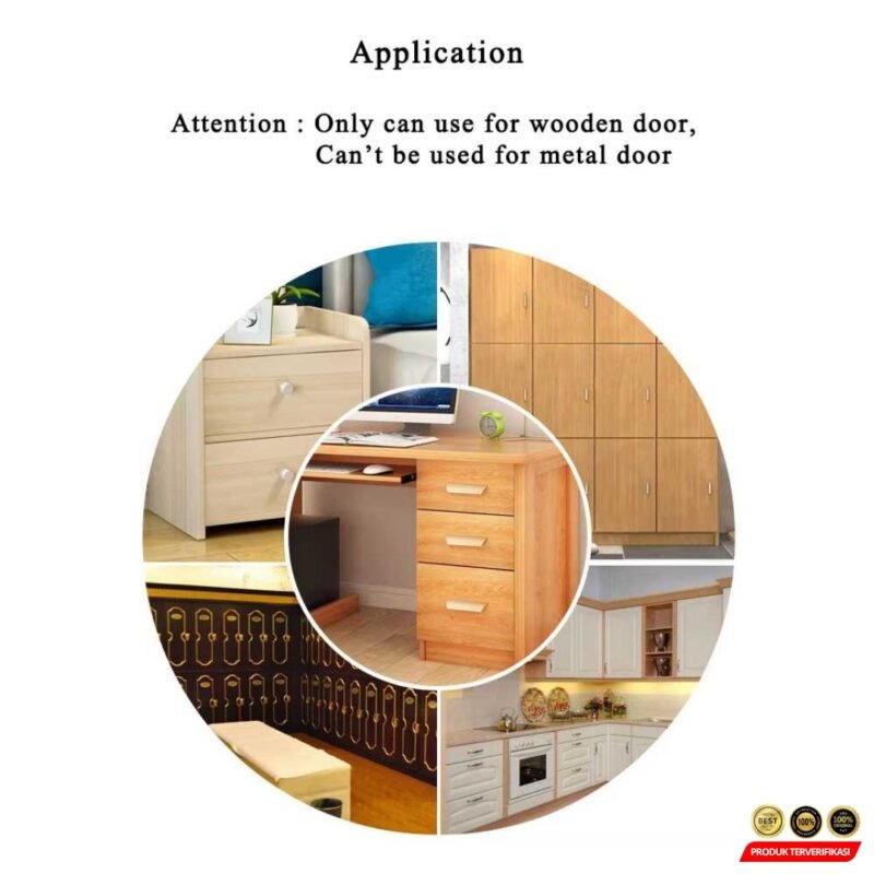 Kunci Lemari Sensor RFID Keyless Cabinet Door Lock - Image 8