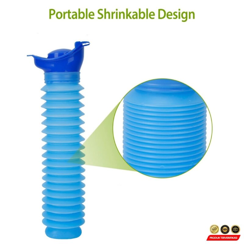 JIEMU Botol Tempat Pipis Foldable Travel Pee Bottle 750ml - [MRH2] - Image 5