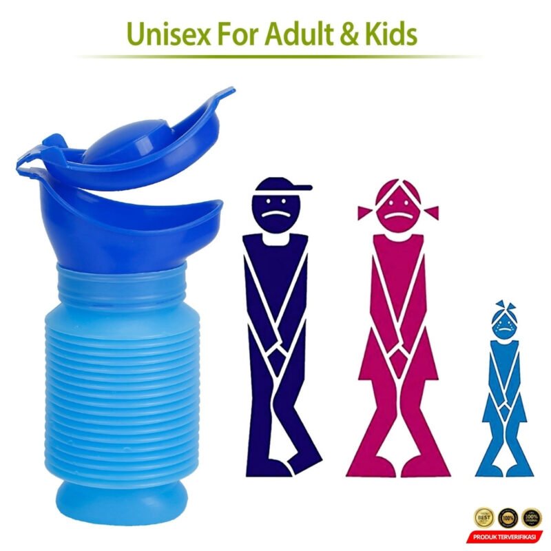 JIEMU Botol Tempat Pipis Foldable Travel Pee Bottle 750ml - [MRH2] - Image 6