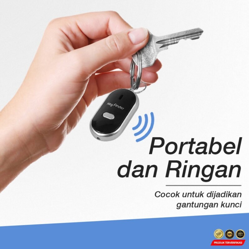 Gantungan Kunci Siul Anti Hilang Key Finder Voice Induction - Image 5
