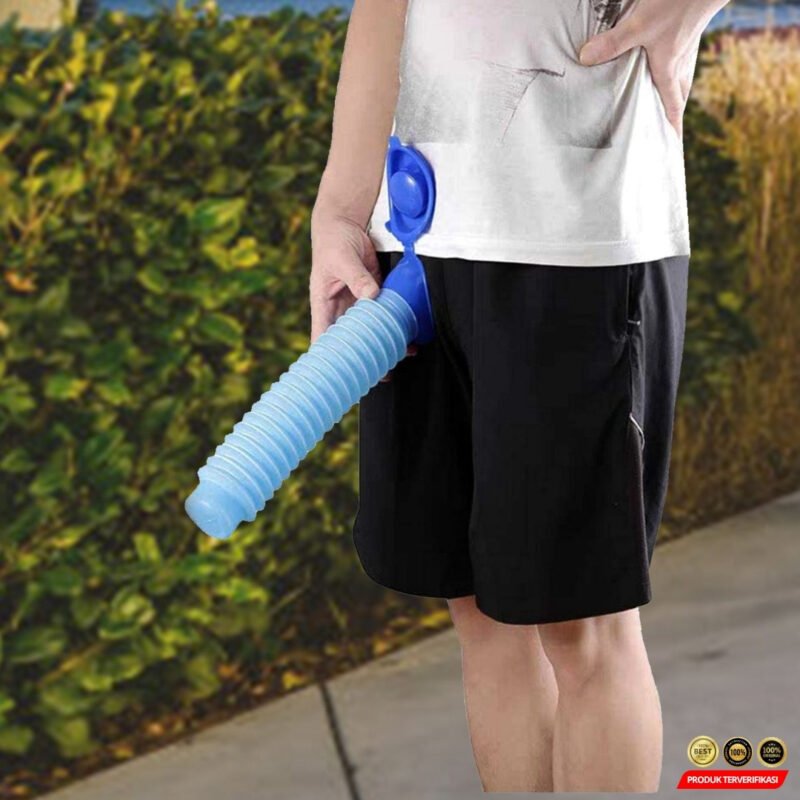 JIEMU Botol Tempat Pipis Foldable Travel Pee Bottle 750ml - [MRH2] - Image 8