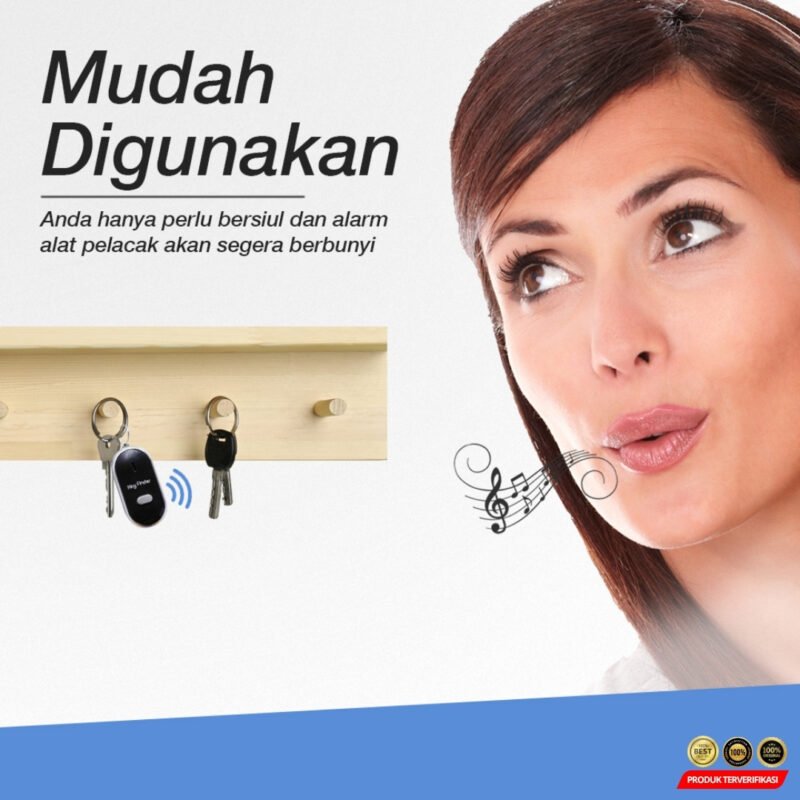 Gantungan Kunci Siul Anti Hilang Key Finder Voice Induction - Image 6